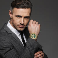Reloj De Hombre SAPPHERO Resistente Al Agua De Acero Inoxidable Estilo Negocios Con Mostrador De Fecha Y Timer Preciso Regalo Excelente - details 5
