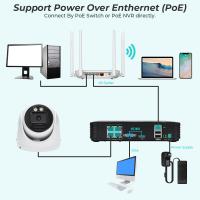 Cámara IP 4K 8MP POE H.265 Onvif Ángulo Amplio 2.8mm Exterior Audio Detección De Humanos AI CCTV Vigilancia Doméstica XMEYE - details 6