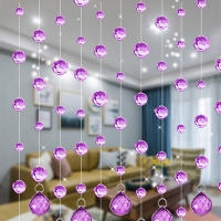 Cortina De Perlas De Vidrio Cristal Para Sala De Estar Y Dormitorio Decoración De Fiesta Y Boda Cortina De Perlas De Vidrio Para Puerta - details 3