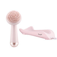 Limpieza Facial Eléctrica Con Cepillo De Silicona Y Masajeador Vibratorio Herramienta De Belleza Recargable Impermeable Para Limpieza Profunda De Poros - details 12
