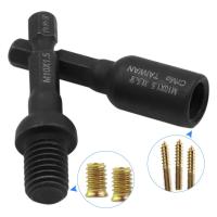 Adaptador De Destornillador Cuadrado Para Tiras De Hilo M6 M8 M10 Con Rosca Interna Y Externa Chincheta Self Attack De Acero Cromo-vanadio - details 4