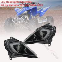 Faros Ajustables LED DRL Para Yamaha Raptor 700 700R YFZ450 YFZ450R YFZ450X Wolverine 450 350 Señal De Giro 2006-2022 Paquete De 2 - details 0