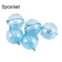 Juego De 5 Bolas De Flotación Para Pesca En El Mar ABS Plástico Colores Azul Y Rojo Tamaños 25/32/40/47mm Accesorios De Exterior Para Pesca - details 0