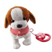 Juguetes Interactivo para Perros, mascota de Plush Electrónica with Correa de Control Remote para niños, color marrón W - details 2
