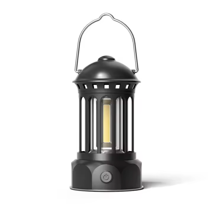 Lámpara de camping en Aire Libre lámpara de camping atmósfera lámpara de La Tienda linterna retro COB iluminación lámpara de camping portátil - 1