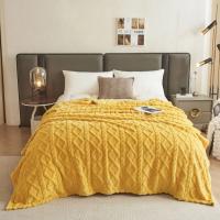 Manta De Tafurong De Poliéster 100% Coral Fleece Para Cama Y Sofá Color Sólido Suave Y Cálida Para Primavera E Invierno Tamaño Varía - details 18