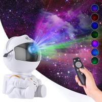 Proyector De Estrellas Y Astronauta Galaxy LED Luz Nocturna Decorativa Para Habitación Regalo Para Niños Lámpara De Decoración Del Piso - details 6
