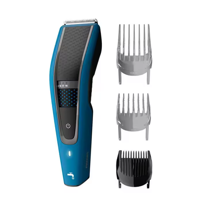 Cortapelos philips hairclipper 5000 hc5612 - 15  28 ajustes -  3 peines -  0.5 - 28mm -  75m autonomia -  lavable - 1