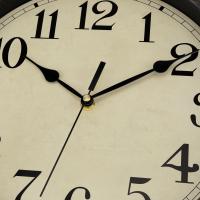 Silent No Tick Ro Retro Reloj de cuarzo Reloj de pared (12 pulgadas) - details 4