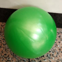 Bola De Yoga De 25cm Bola De Gimnasia De Fitness Plegable Antirrota Con Clip Transparente Y Engrosada Para Pilates - details 17