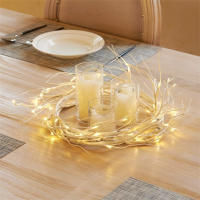 48 LED De Vinagre De Birka Luces De Poder Batería Artificial Ramas De Decoración Para Navidad Chimeneas Mesas Interiores Y Exteriores - details 4