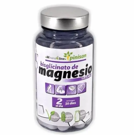 PINISAN - BISGLICINATO DE MAGNESIO DE 60 COMPRIMIDOS - 1