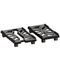 Soporte Para Torre De Computadora De Escritorio De Gruesa Base Con Ruedas Y Ventilación Para Jugadores Estilo De Instalación En Piso - details 8