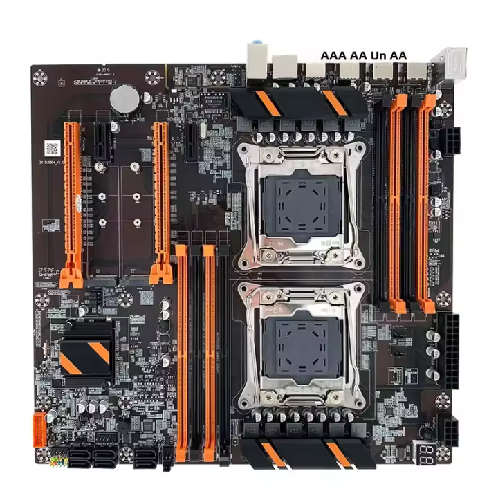 Placa Base X99 Dual CPU LGA 2011 V3 E-ATX Con Soporte Para Xeon DDR4 USB3.0 SATA3 8 DIMM M.2 Y Slot 2011-3 Para Computadora De Escritorio - 1