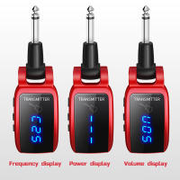 Sistema Inalámbrico Para Guitarra Recargable Transmisor Y Receptor Para Electrico Y Bass Accesorios De Guitarra Con Recogedor De Sonido - details 7