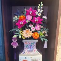 Nuevos Bloques De Construcción Románticos Y Rosa Con 749 Piezas Juguete Educativo Para Niños Decoración Creativa Para El Hogar Regalos De Festividades - details 2