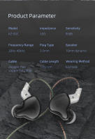 KZ EDC Auriculares Inalámbricos Con Bajos HIFI Estéreo Monitores De Oído Deportivos Cancelación De Ruido Active No Wireless Bluetooth - details 10