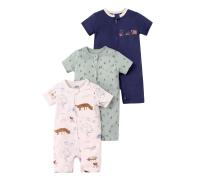 Mono de verano para bebé, de manga corta, con cremallera de doble cabeza, para gatear, para recién nacido, caja de regalo - details 44