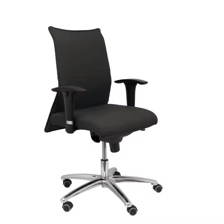Piqueras Y Crespo Sillón Albacete Confidente Bali Negro | Ergonómico, Regulable en Altura - 1