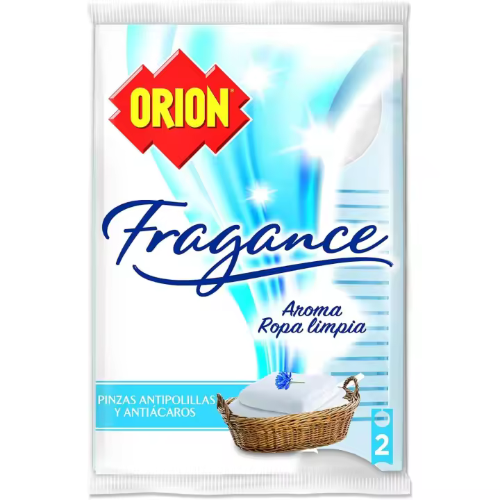 Orion Fragance Pinzas Ambientadoras Antipolillas para Armarios 2U: Pinzas ambientadoras antipolillas Orion Fragance para armarios. - 1