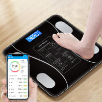 Báscula De Baño Digital Inalámbrica Inteligente Para Medición Precisa Del Porcentaje De Grasa Corporal Con Bluetooth - details 6