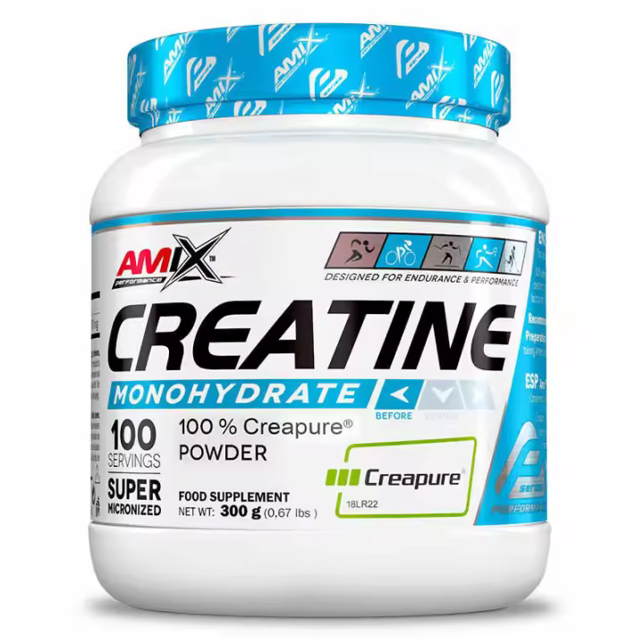Amix Creatine Creapure 300g Neutro Polvo de Alta Calidad - 1