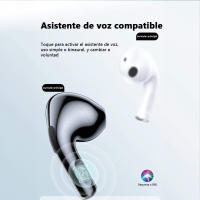 Auriculares Inalámbricos Lenovo LP40 TWS Bluetooth 5.0 Resistente Al Agua - Soni micrófono incorporado, impermeables, para iOS/Android,con control táctil y caja de carga de 230 ,audífonos TWS con Bluetooth 5,0,modo de reposo 300 mAH Envío Rápido 24/48h - details 3