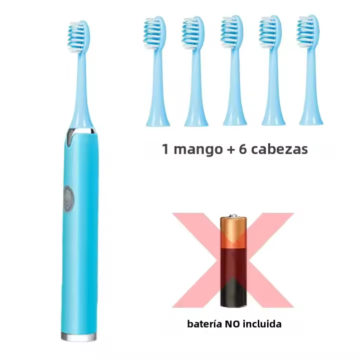 Toothbrush Eléctrico Sonic Tongwode IPX7 Impermeable Para Adultos Cepillo Suave Intercambiable Con 6 Cabezas De Dientes Para Uso Doméstico Y Parejas - 1