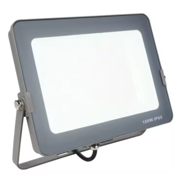 Foco proyector led ips 65 100w 5700k luz fria 8.000lm gris - 1