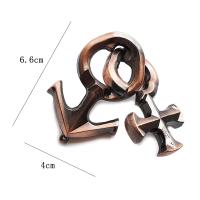 Juguete De Lógica Ai Shen Puzzle Desbloqueo Clásico IQ Metal Desafío Mental Juego De Rompecabezas Para Adultos Y Niños - details 0