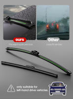 LimpiaParabrisas LimpiaParabrisas Delantero Para Chevrolet Cruze 2009-2023 Plegable Natural De Goma Accesorios Para Ventanas 2 Piezas - details 1
