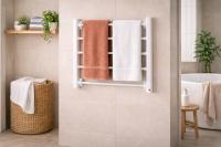 Jocca Toallero Eléctrico de Pared 65W con 5 Barras de Aluminio, Secado Rápido y Diseño Elegante para Baño - details 1