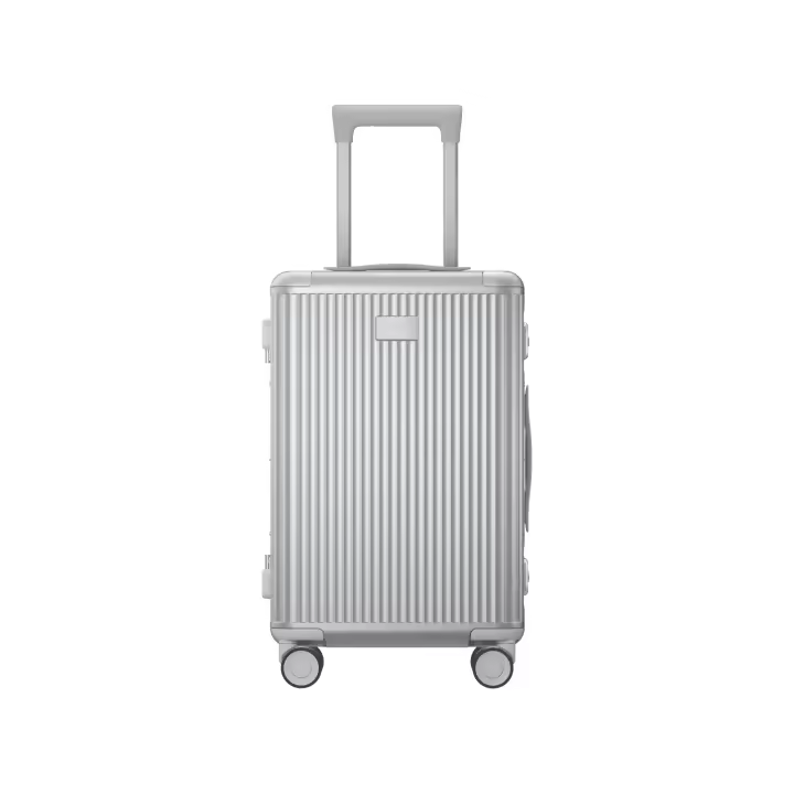 Oficial | Xiaomi Aluminum Frame Luggage, Marco de aleación de aluminio serie 6000, Desbloqueo con una pulsación, Esquinas protectoras de aleación de zinc - 1