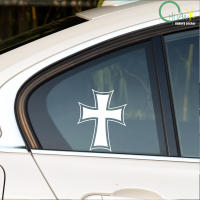 Pegatinas Creativas De Cruz De Hierro Para Coche Resistente Al Agua Y Arrugas Adhesivas Para Refrigerador Accesorios De Coche - details 4