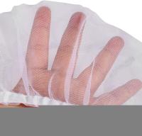 Catcher de gran tamaño protector de Semillas en ventilado de pájaro Comida Catcher jaula de Pájaros cubierta, para Budgies para Parrot (Blanco) - details 0