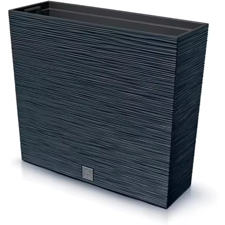 Prosperplast Macetero de Color Antracita con Depósito Colección Furu de 58x18x49.8cm Capacidad 12L - 1