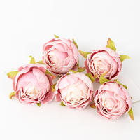 5pcs Flores Artificiales De Seda Rosa Para Boda Decoración Del Hogar Fiesta Navidad Cumpleaños Artesanía De Mesa Decoración De Eventos - details 12