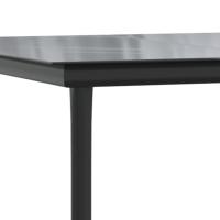 vidaXL Juego de comedor para jardín 3 piezas acero y textilene negro - details 4