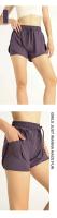 Shorts De Yoga Para Mujer Deporte Algodón Transpirable Secado Rápido Cintura Alta Ligera Y Suave Para Correr Y Actividades Al Aire Libre - details 6