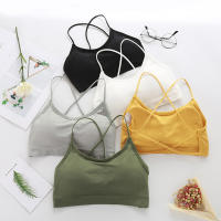 Top Deportivo Para Mujer Con Tirantes Cruzados Push up Yoga Gimnasio Crop Top Fitness Transpirable Beauty Back Brassiere - details 15