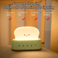 Lámpara De Noche Creativa USB Recargable LED Para Toaster Mesa Regalo De Cumpleaños Para Dormitorio De Bebé Decoración De Vacaciones - details 6