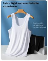 Chaleco De Algodón Ligero Para Hombre Verano Deportivo Casual Exterior Ajustado Transpirable Secado Rápido Chaleco Suelto - details 3