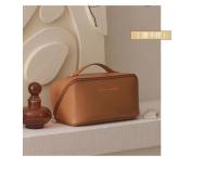 1-4 Uds Bolsa de Cosméticos de Viaje de Gran Capacidad, Bolsa de Maquillaje de PU, Bolsa de Lavado de Viaje Multifuncional y Portátil de Viaje con Asa y Cremallera, para Viajes, Baño - details 13