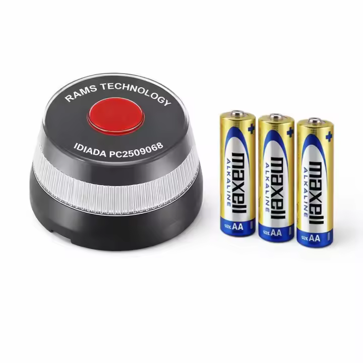 Baliza V16 SOS Auto Connect para Vehículo – Luz de Emergencia Homologada DGT con Certificación Applus+ IDIADA PC25090268 y Telefonica Tech – Pack 1, 2 o 3 Unidades - 1