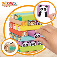 WOOMAX JUEGO DE MESA BLOQUES DE MADERA ANIMALES Blocks madera juegos CALIDAD DE CONFIANZA - details 2