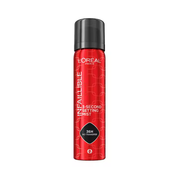 L’Oréal Paris Spray fijador Infaillible 36h de duración Water-proof y Oil-proof - 1