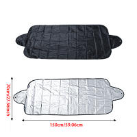 1Pc Escudo De Nieve Para Parabrisas De Coche Cubierta Anticongelante Para Ventana Frontal Protección Contra La Nieve Accesorios Para Coche - details 1