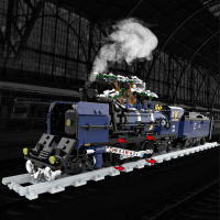 Bloques De Construcción Creativos Expertos Técnicos Ciudad Expresión De Tren Juguetes Para Niños 1052 Piezas Regalo De Cumpleaños Y Navidad - details 2