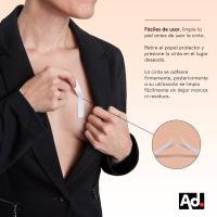 AD. ADRANTE. Cinta Doble Cara Transparente para Cuerpo y Ropa | 100 Cintas Adhesivas Extra Fuertes - details 0