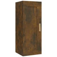 vidaXL Armario de pared madera de ingeniería 35x34x90 cm Blanco, Negro, Roble Sonoma Mueble Almacenaje Estantería para Oficina, Estudio, Dormitorio Estantería/Librería/ mueble de Almacenamiento - details 5